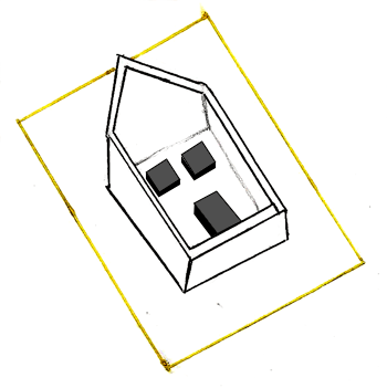 concrete form for fairy houses