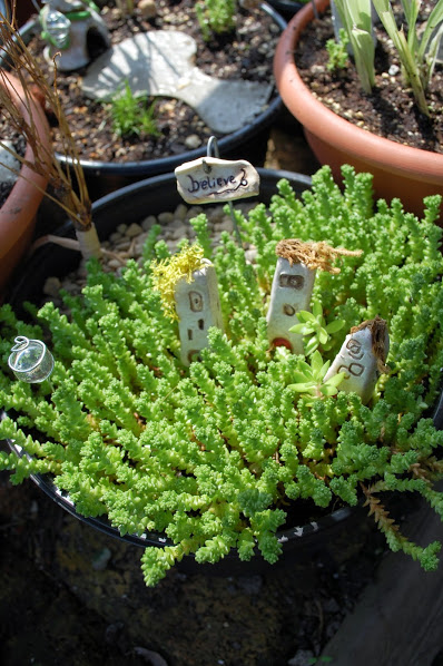 clay fairy houses