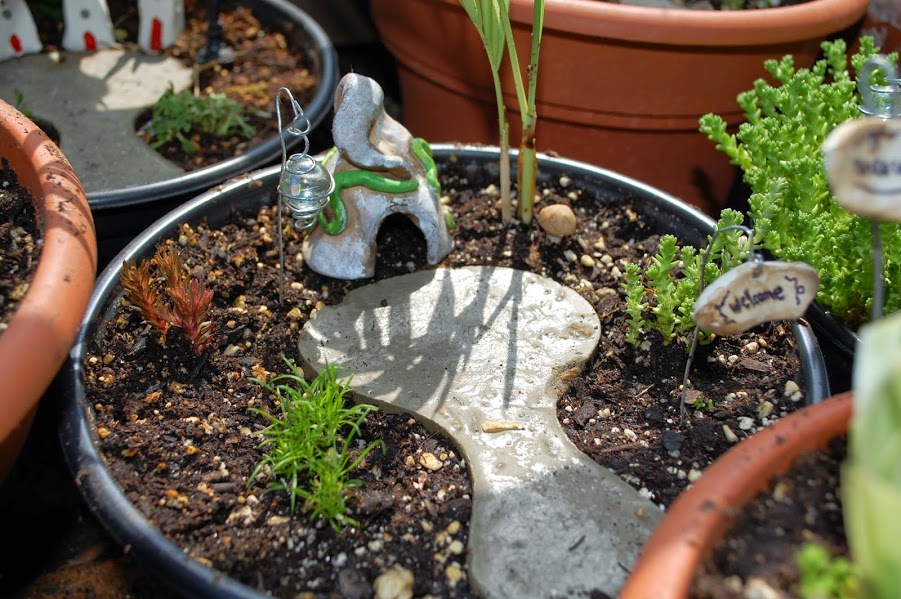 clay fairy houses