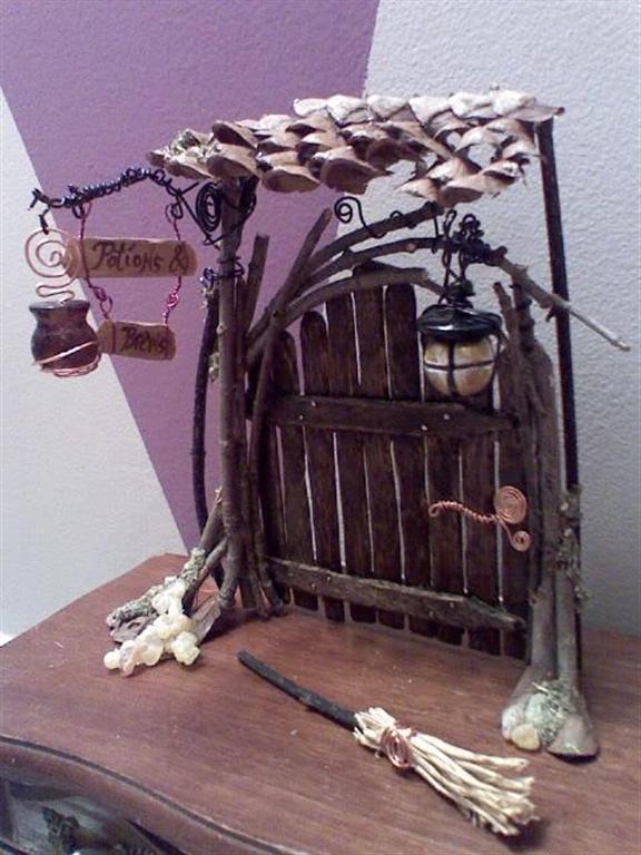 fairy garden doors: inspiration