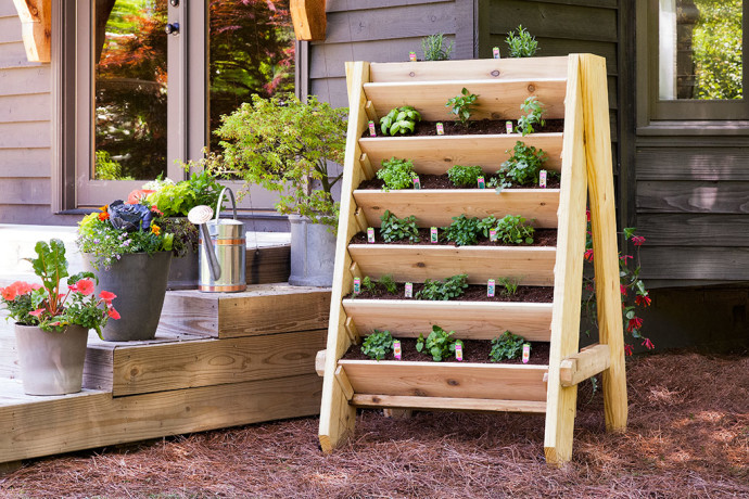 pallet garden ideas -herbs-bonnie-plants