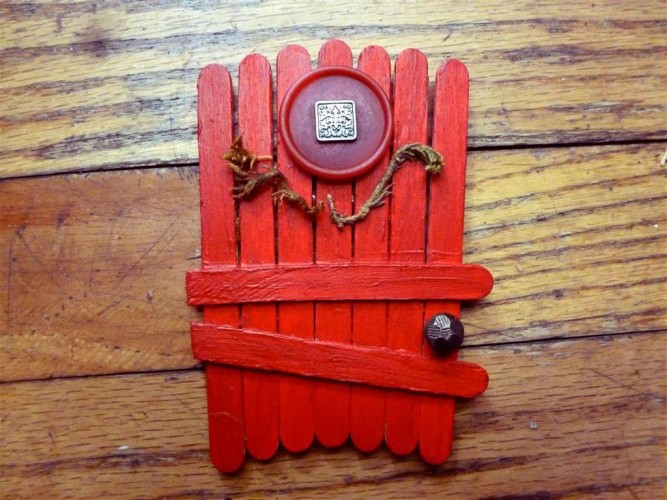 Red Fairy Door